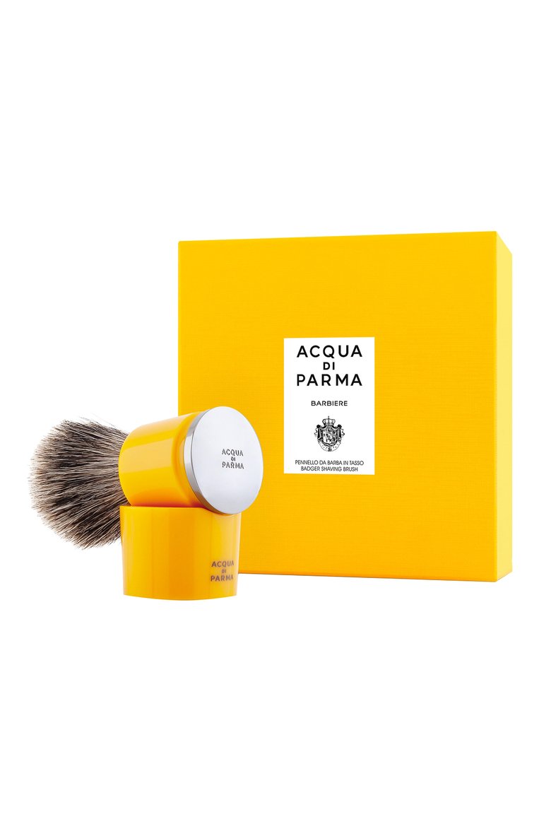Мужского помазок для бритья из барсучьей шерсти barbiere ACQUA DI PARMA бесцветного цвета, арт. 52021 | Фото 2 (Статус проверки: Проверена категория; Региональные ограничения белый список (Axapta Mercury): Не проставлено; Нос: Не проставлено; Назначение: Для бритья)
