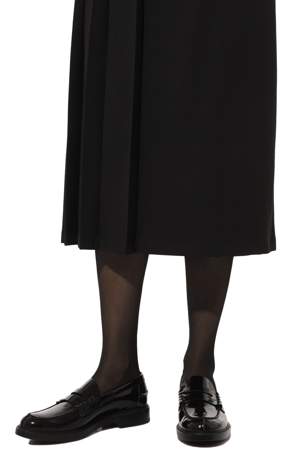 Кожаные пенни-лоферы TOD’S черного цвета по цене 61550 руб., арт. XXW59C0DD40/MRK, фото 3 Кожаные пенни-лоферы TOD’S, арт. XXW59C0DD40/MRK, фото 3