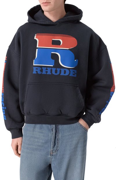 Хлопковое худи RHUDE, арт. RHPS26H006012, фото 3