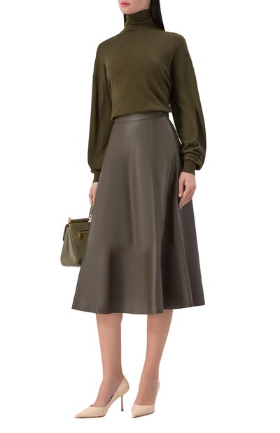 Кожаная юбка MVST, арт. M26.2PW.L906/L011 NAPPA, фото 2