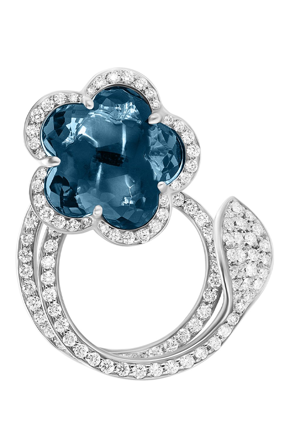 Брошь PASQUALE BRUNI бесцветного цвета по цене 955500 руб., арт. 15856B, фото 1 Брошь PASQUALE BRUNI, арт. 15856B, фото 1