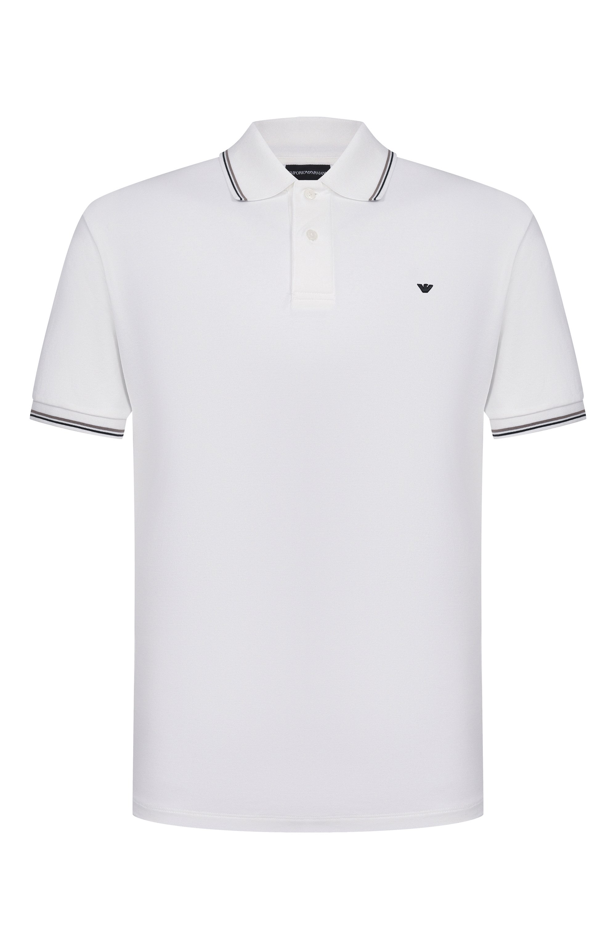 Хлопковое поло EMPORIO ARMANI, арт. EM004607/AF23090, фото 1