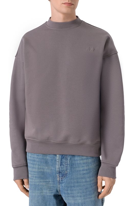 Хлопковый свитшот Comme des Fuckdown CFABM01731 Серый  CFABM01731 Фото 3