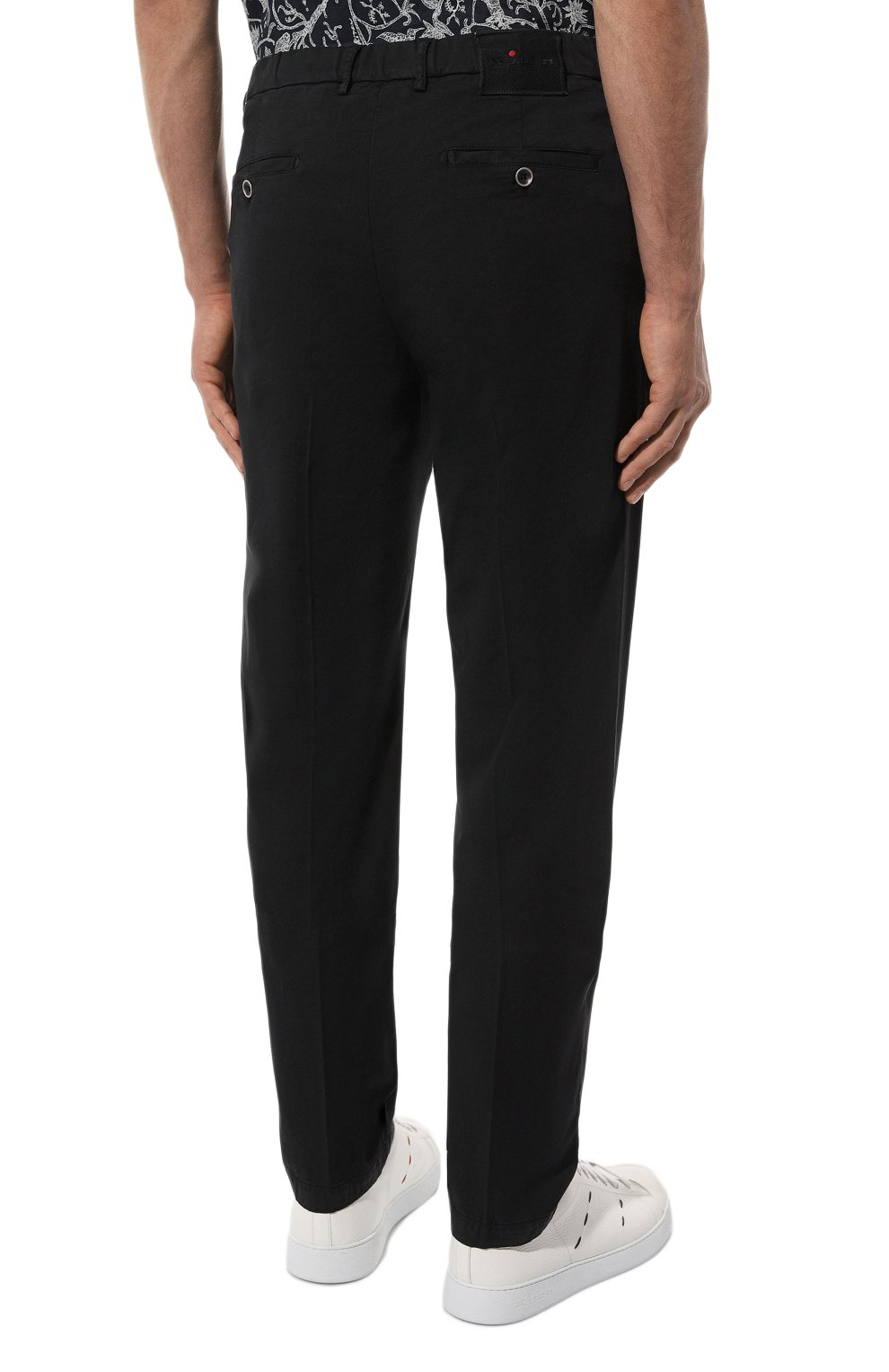 Брюки из хлопка и шелка KITON, арт. UFPPEK0606D, фото 4