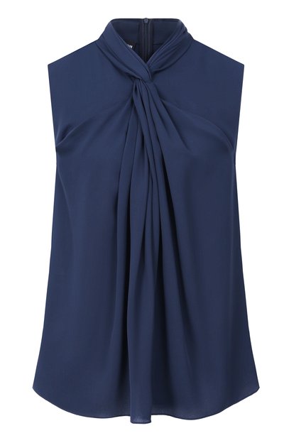 Женский шелковый топ GIORGIO ARMANI, арт. GW003513/TE10814