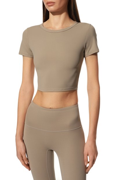 Топ DAILY REMINDER бежевого цвета по цене 9100 руб., арт. T018-BG, фото 3 Топ DAILY REMINDER, арт. T018-BG, фото 3