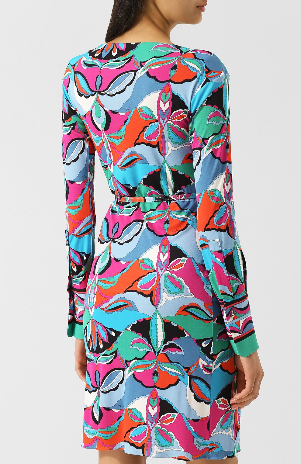 Платье с поясом и принтом EMILIO PUCCI, арт. 8UJG53/8U744, фото 4