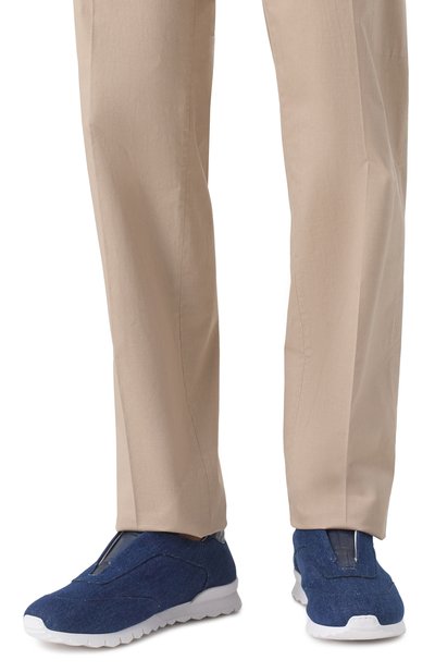 Текстильные кроссовки KITON, арт. USSA073N0115301, фото 3