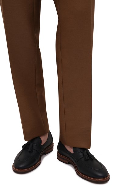 Кожаные лоферы BRUNELLO CUCINELLI, арт. MZUCSLK898, фото 3