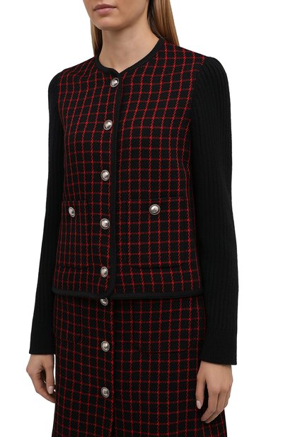 Шерстяной жакет MIU MIU, арт. MH1684-1ZGW-F0N98, фото 3