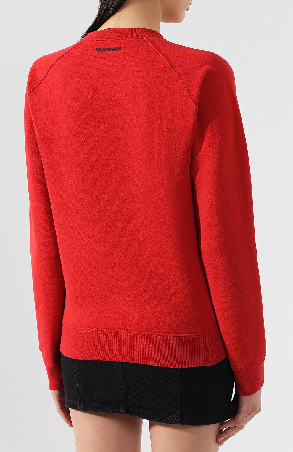 Хлопковый свитшот mert & marcus 1994 DSQUARED2 красного цвета по цене 48750 руб., арт. S73GU0044/S25030, фото 4 Хлопковый свитшот mert & marcus 1994 DSQUARED2, арт. S73GU0044/S25030, фото 4