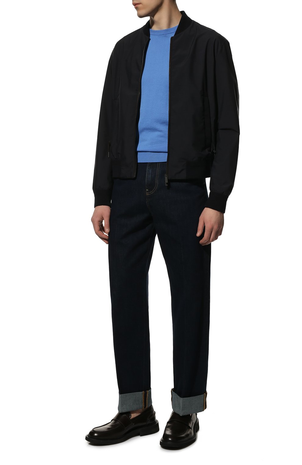 Хлопковый джемпер IL BORGO CASHMERE, арт. 55-854M0DG0, фото 2