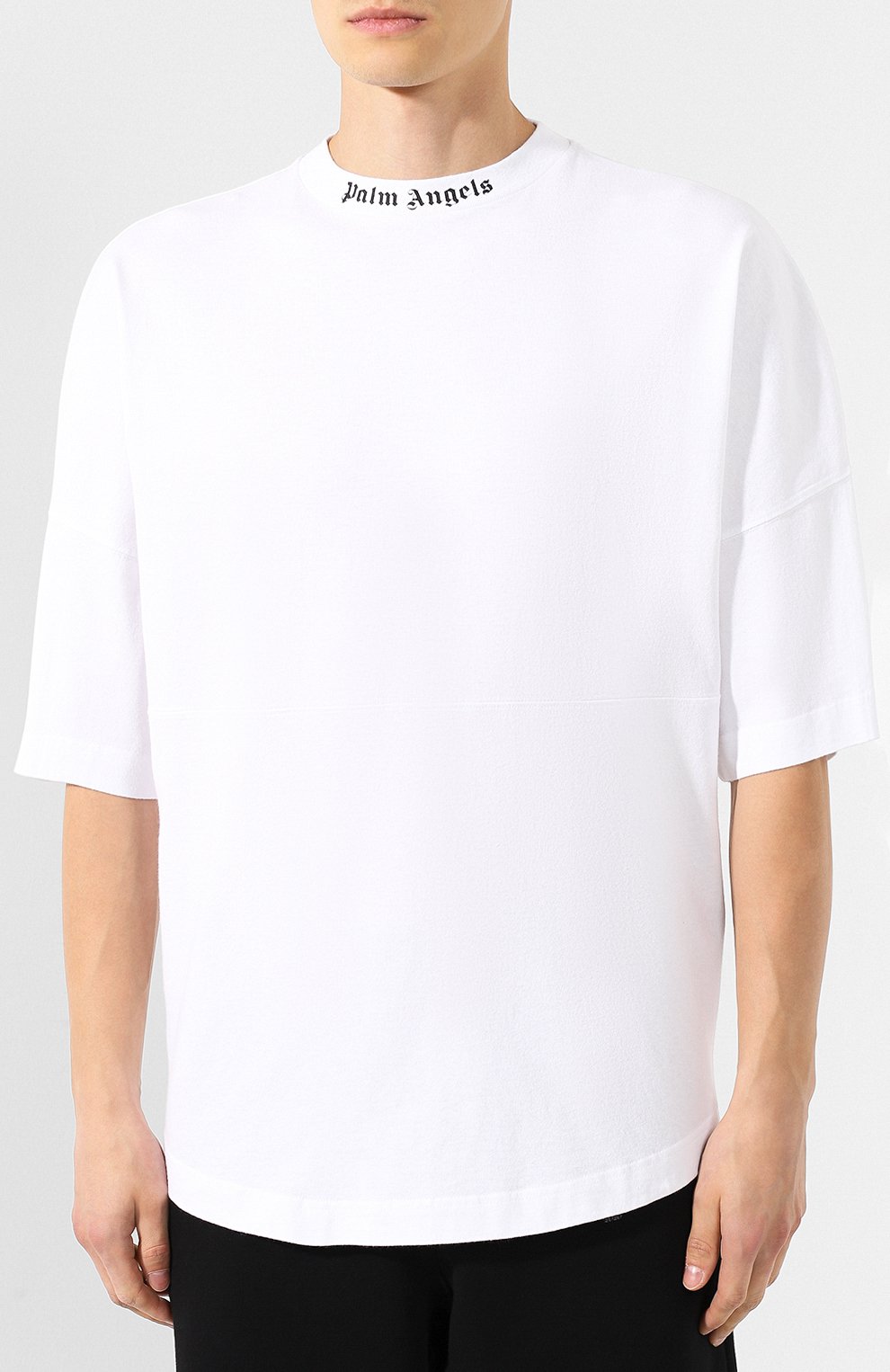 Хлопковая футболка PALM ANGELS, арт. PMAA002E194130020110, фото 3