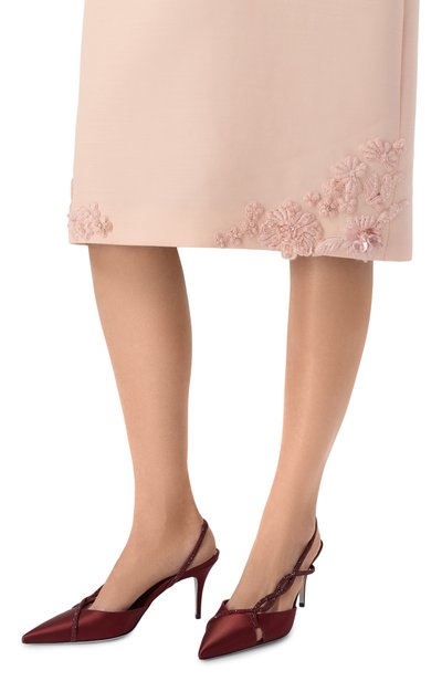 Женские текстильные туфли rene caovilla for mvst MVST, арт. C12615/R001