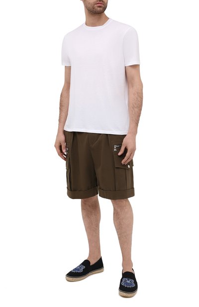 Текстильные эспадрильи KENZO черного цвета по цене 21750 руб., арт. FB55ES188F70, фото 2 Текстильные эспадрильи KENZO, арт. FB55ES188F70, фото 2