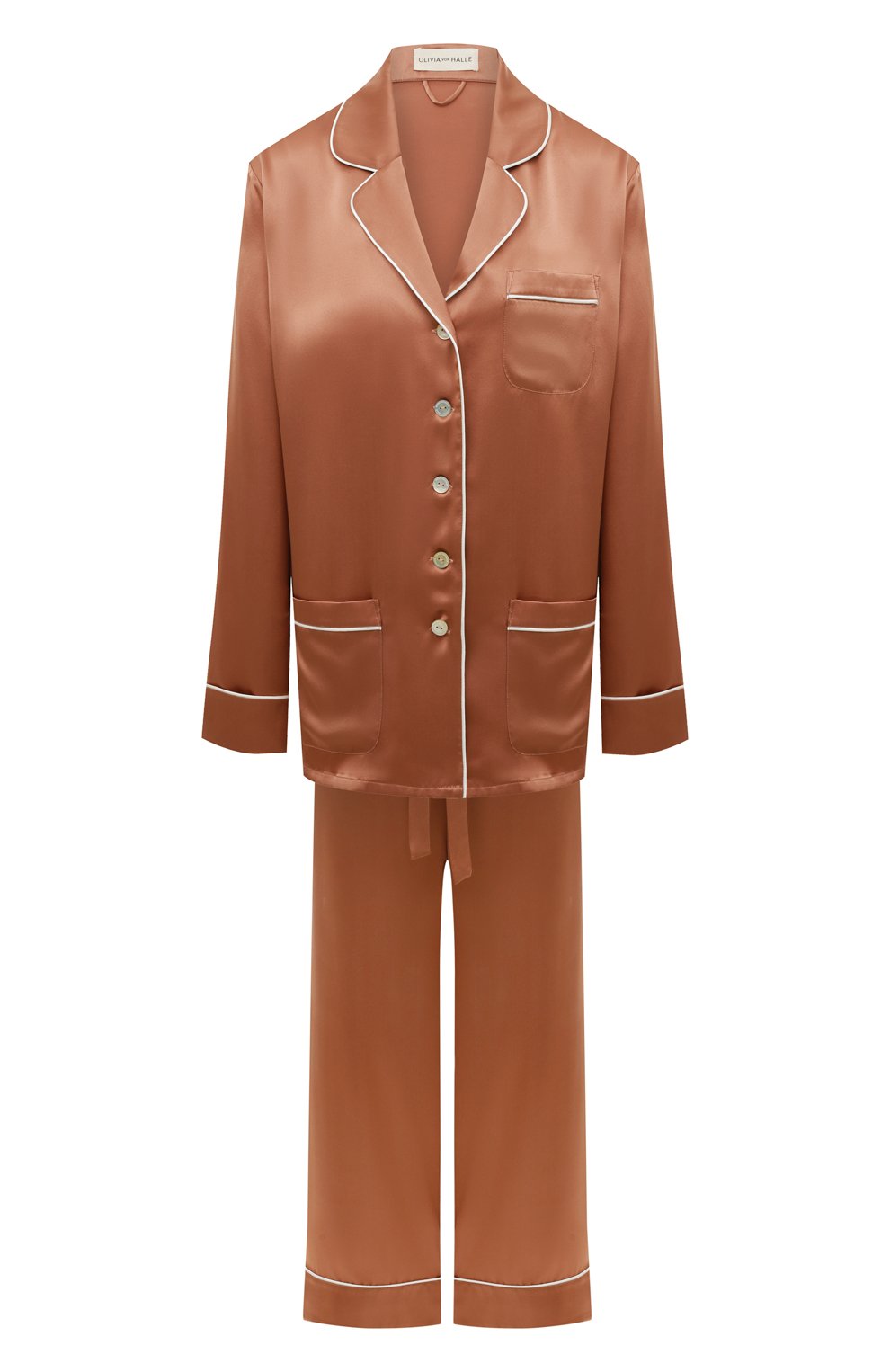 Шелковая пижама OLIVIA VON HALLE, арт. AW2114, фото 1