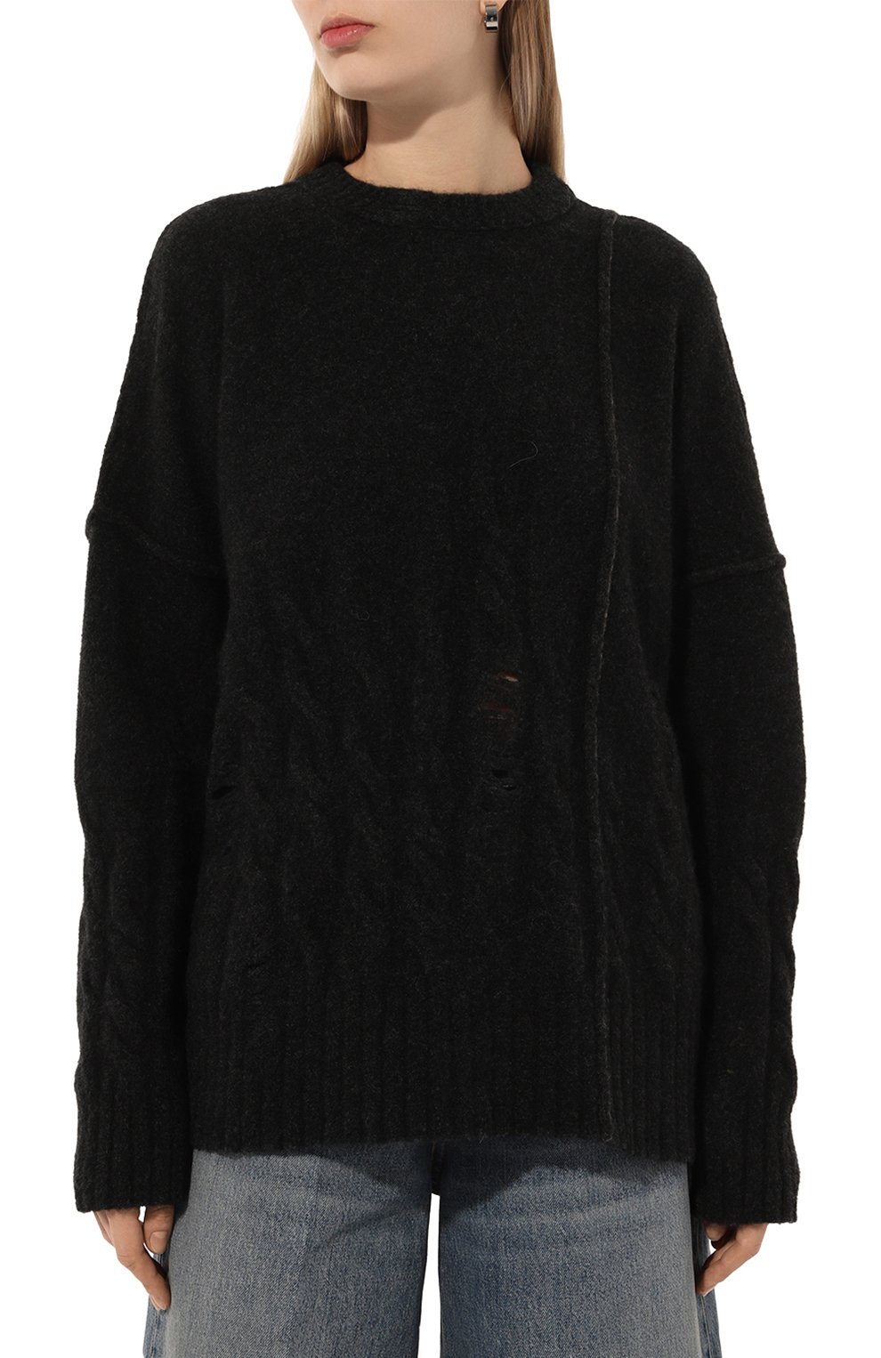 Шерстяной свитер ISABEL BENENATO, арт. UK04F24, фото 3