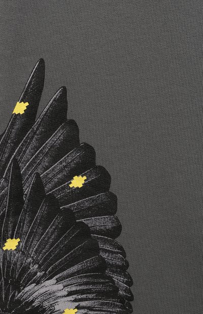 Хлопковые шорты MARCELO BURLON KIDS OF MILAN, арт. 21E/B/MB/3207/0020/8-14Y, фото 3