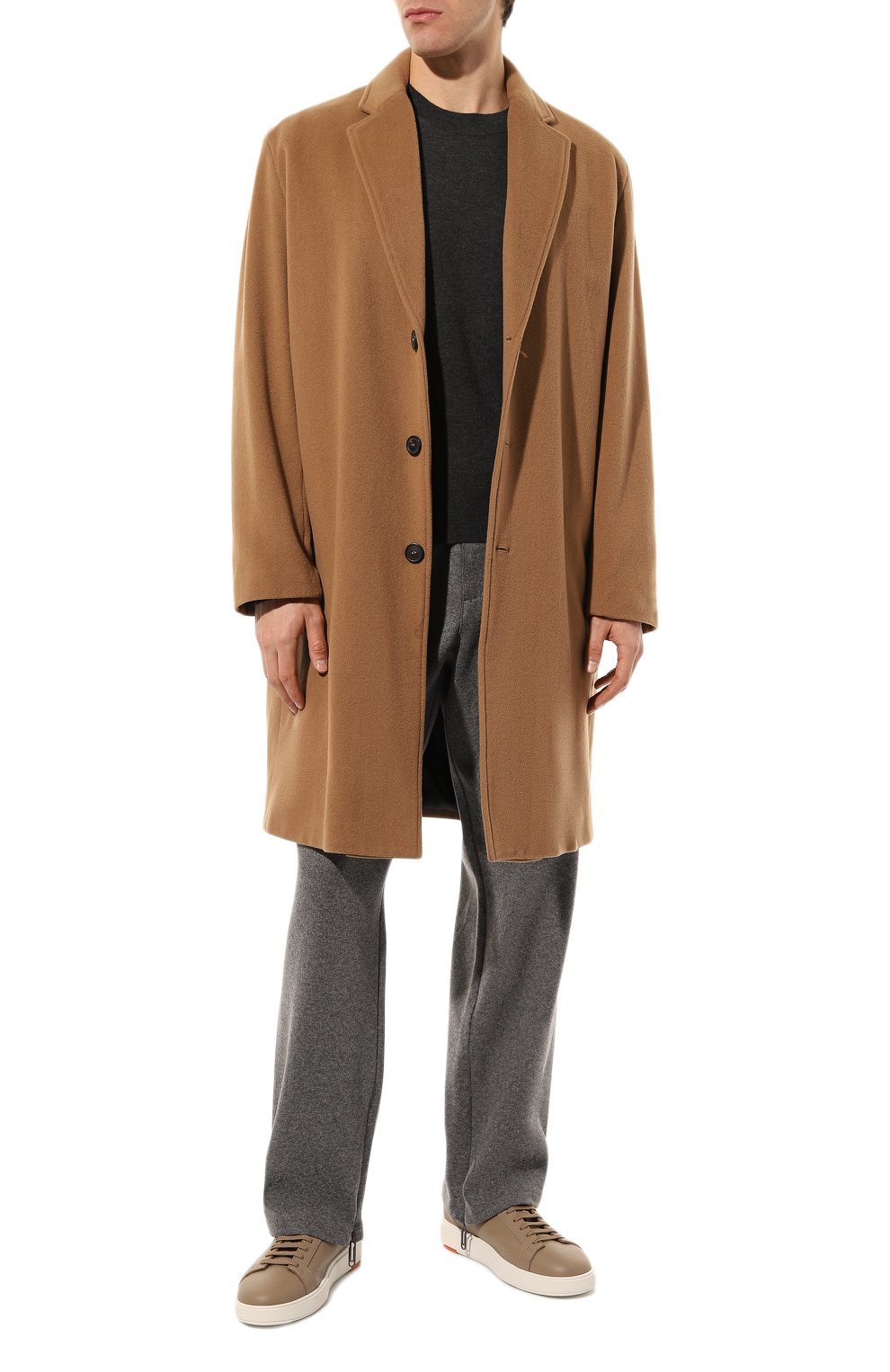 Кожаные кеды cleanic SANTONI, арт. MBCD21571BARCSB4N01, фото 2