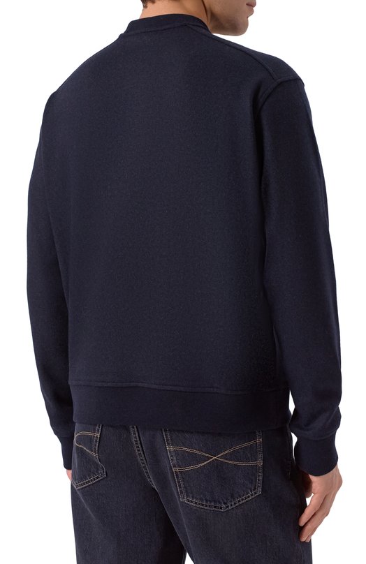 Кашемировый джемпер MVST M25.1MM.H008/J004 Синий  M25.1MM.H008/J004 Фото 4