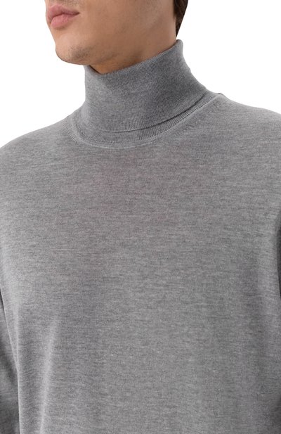 Шерстяная водолазка BOSS, арт. 50468262, фото 5