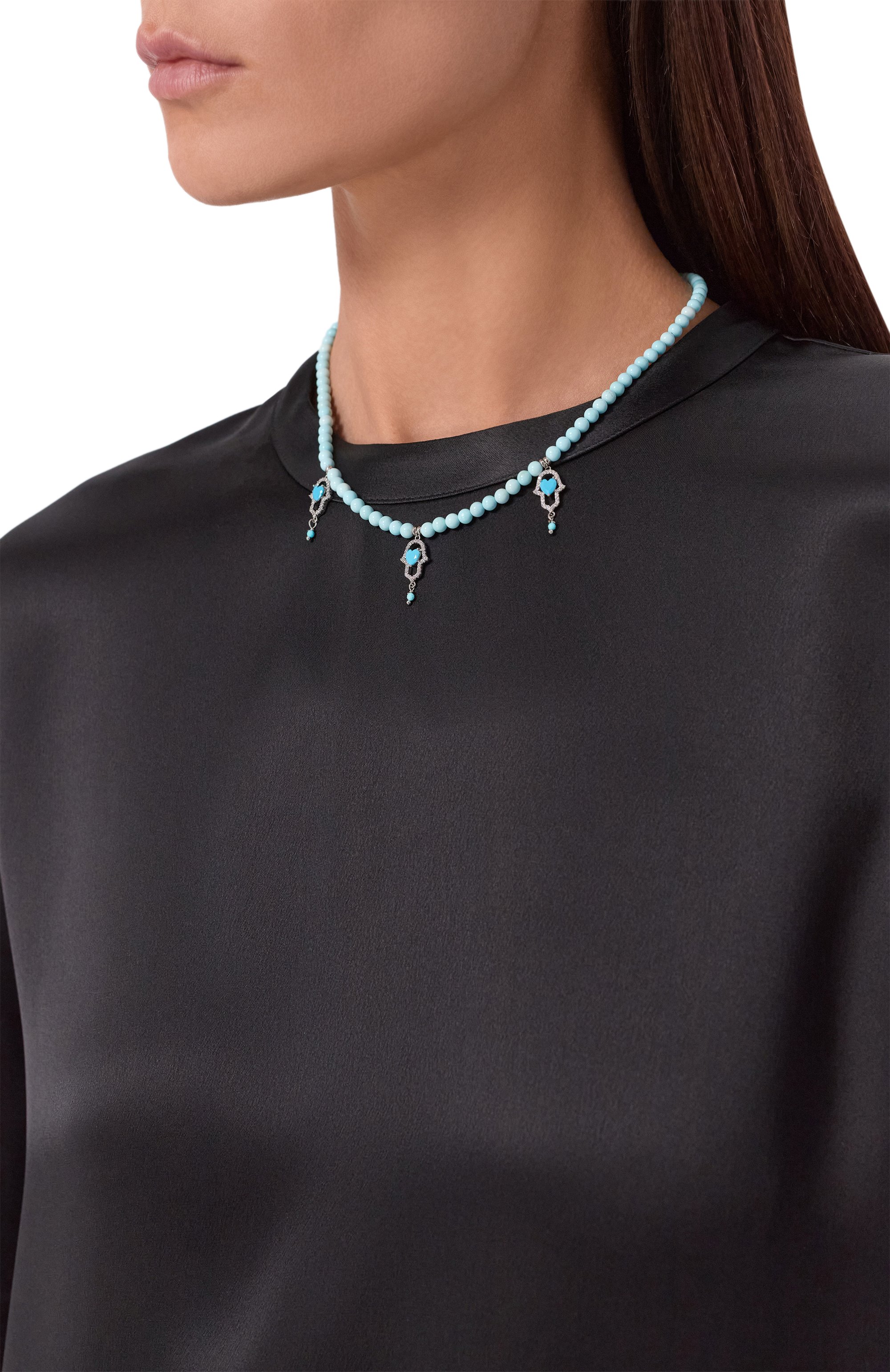 Колье ocean hand BLUEJAY, арт. BJ-OC-LB, фото 2