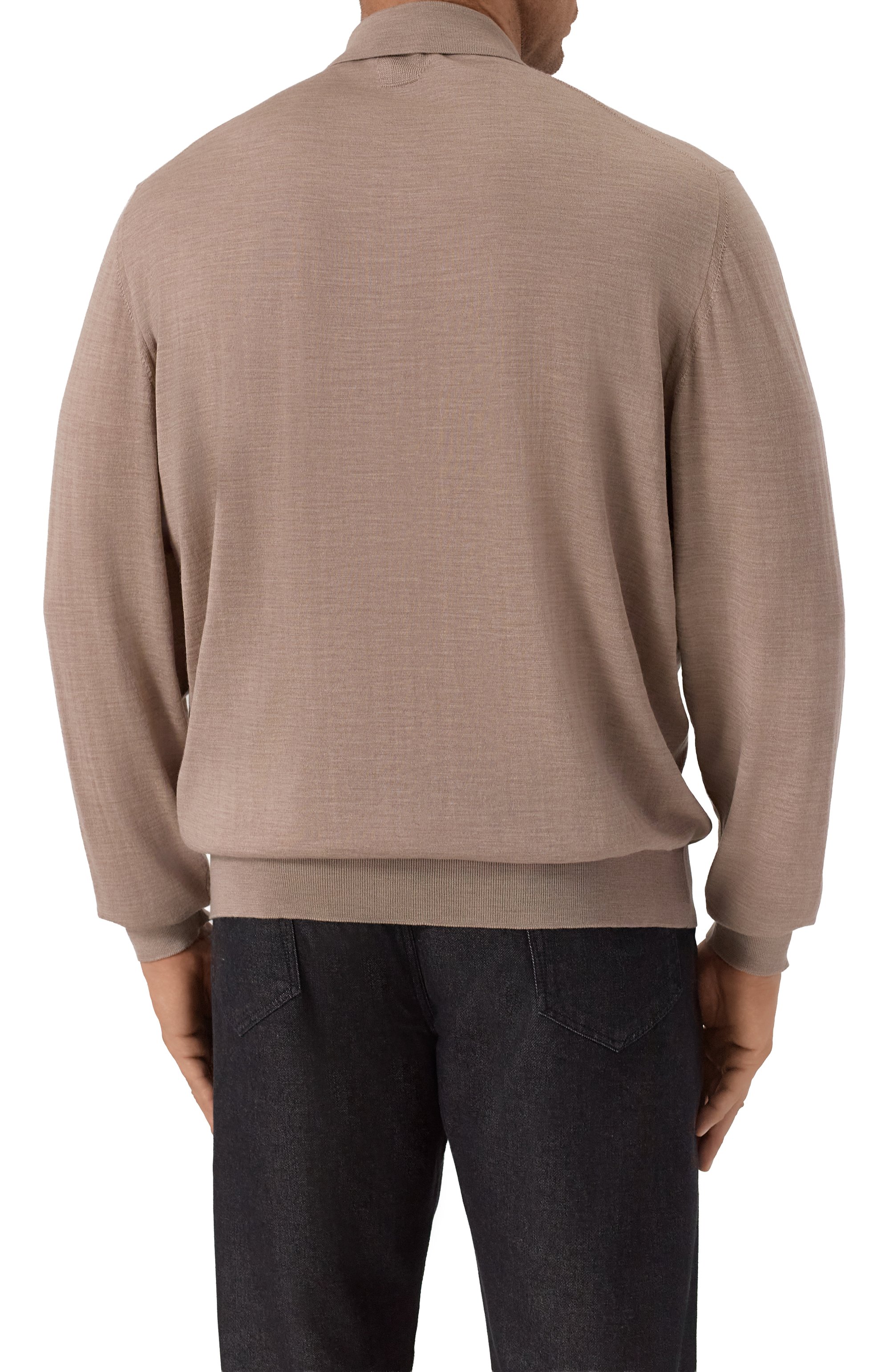 Поло из шерсти и кашемира CORTIGIANI, арт. 3AS304, фото 4