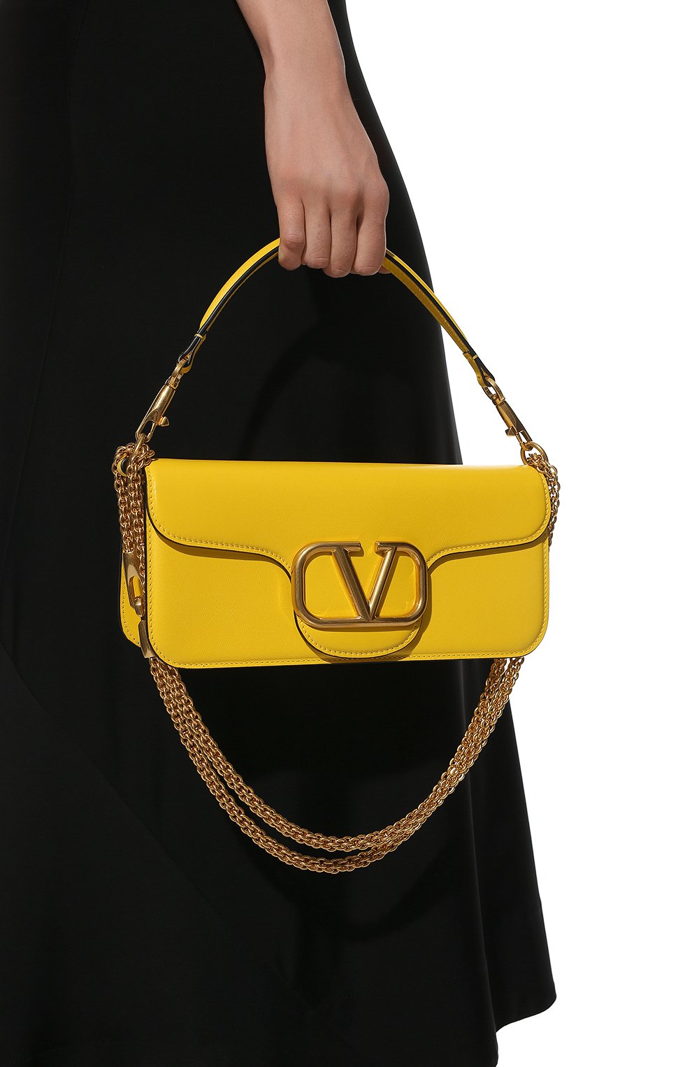 Сумка locò VALENTINO желтого цвета по цене 329000 руб., арт. XW2B0K30/ZXL, фото 11 Сумка locò VALENTINO, арт. XW2B0K30/ZXL, фото 11