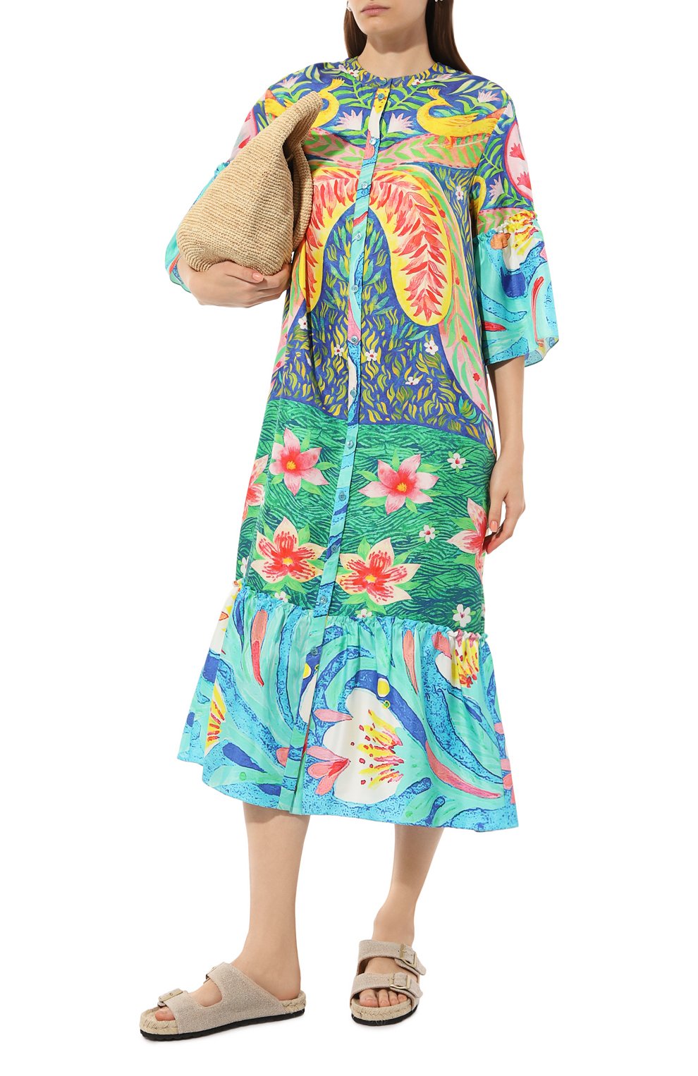 Шелковое платье OLOLOL, арт. OLD166/1115.GS123/S24, фото 2