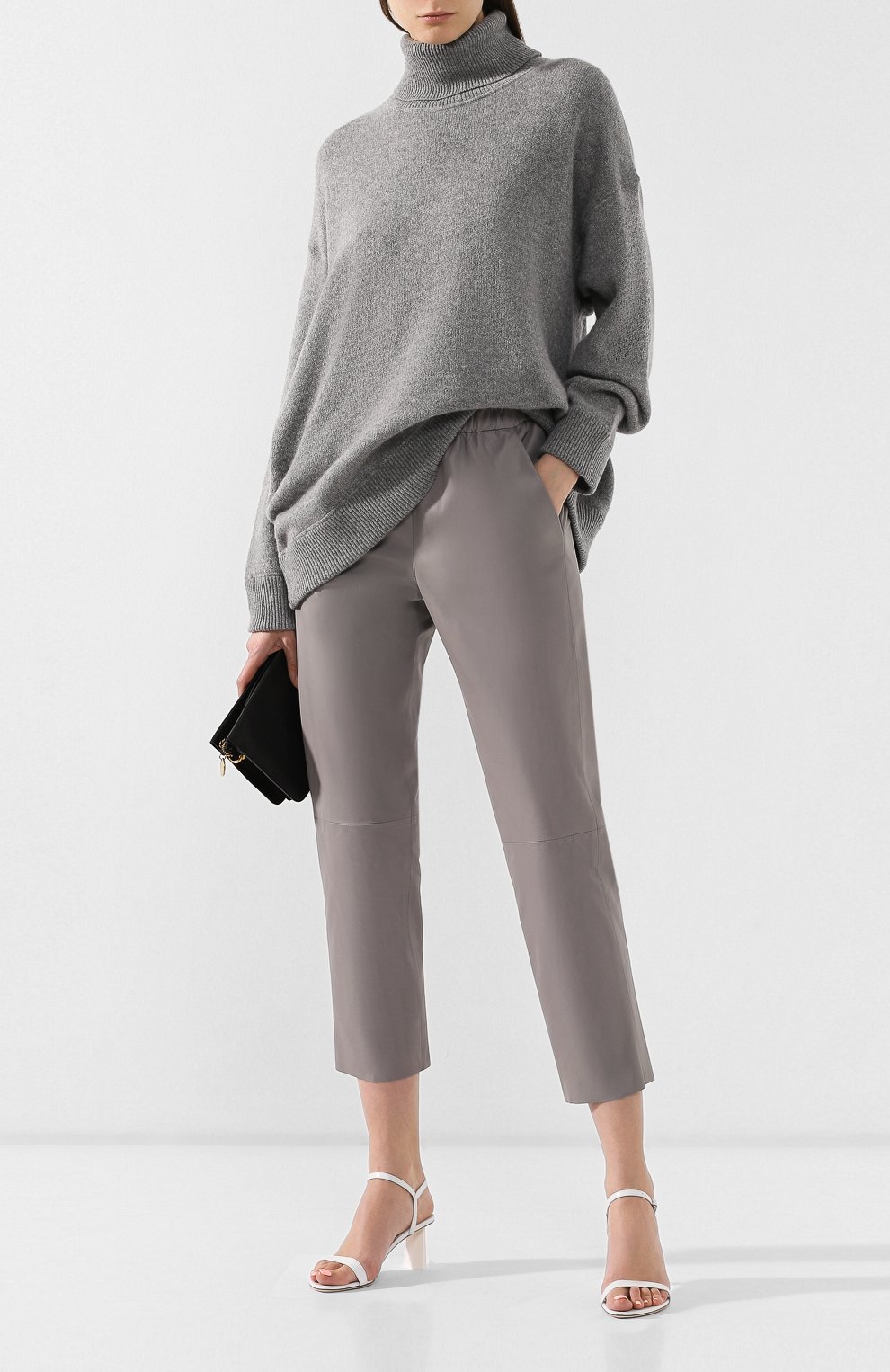 Кожаные брюки DROME, арт. DPD1384P/D400P, фото 2