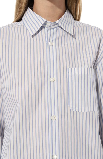 Хлопковая рубашка A.P.C., арт. C0GWGF12531AAB, фото 5