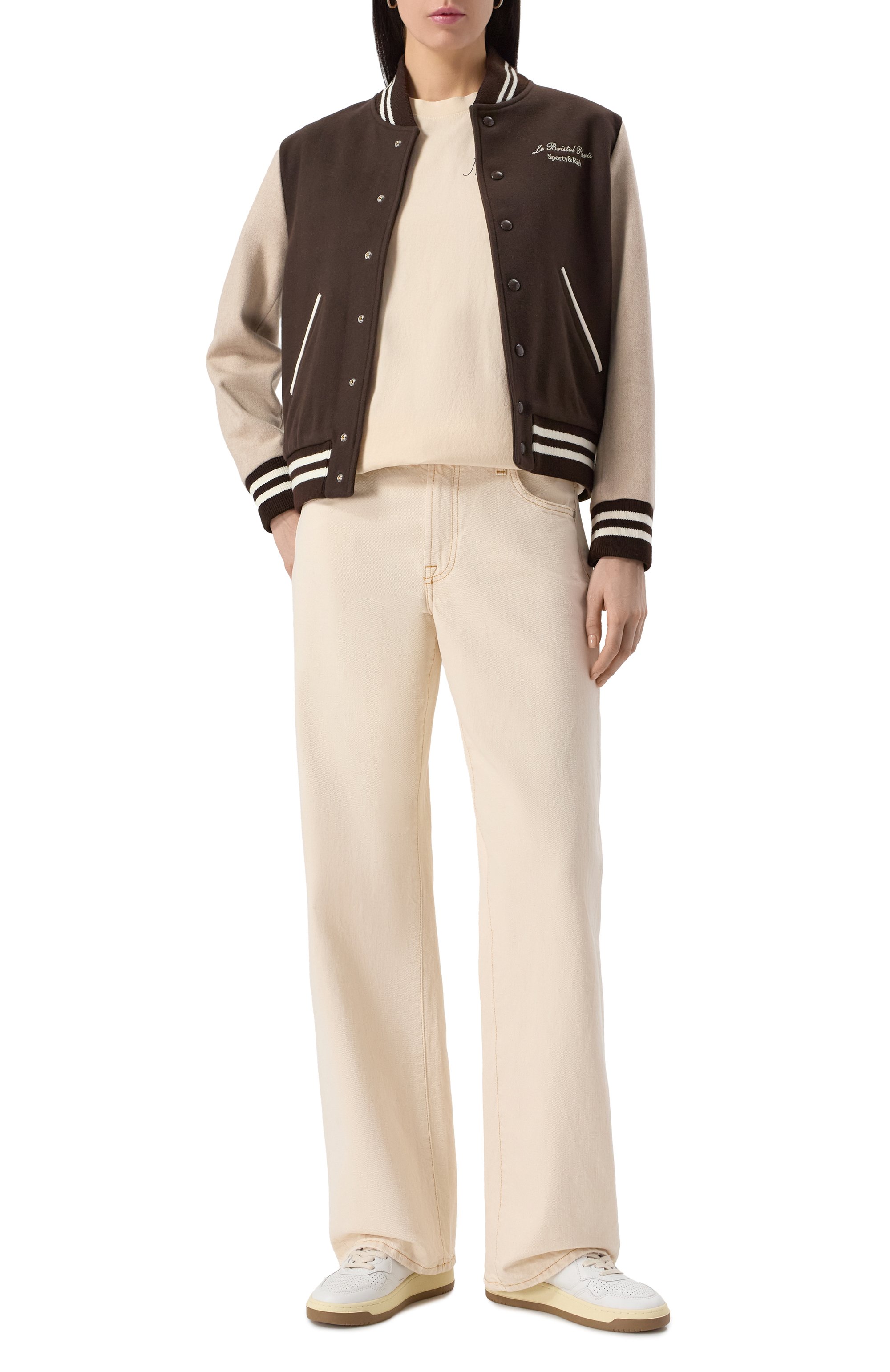 Джинсы mankind solitary star 7 FOR ALL MANKIND кремового цвета по цене 32950 руб., арт. 7N378E33SIY, фото 2 Джинсы mankind solitary star 7 FOR ALL MANKIND, арт. 7N378E33SIY, фото 2