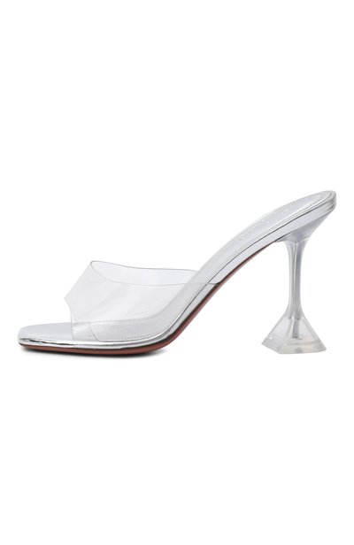 Мюли lupita AMINA MUADDI прозрачного цвета по цене 79950 руб., арт. LUPITA GLASS SLIPPER 95/PVC, фото 4 Мюли lupita AMINA MUADDI, арт. LUPITA GLASS SLIPPER 95/PVC, фото 4