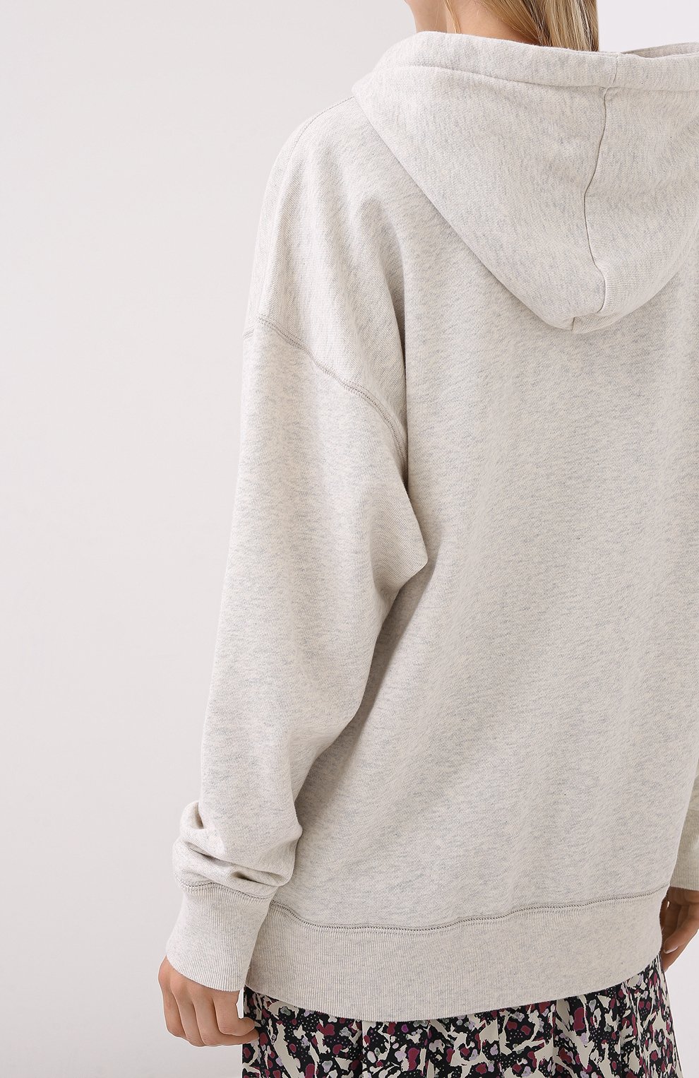 Хлопковое худи ISABEL MARANT ETOILE, арт. SW0031-20A072E/MANSEL, фото 4