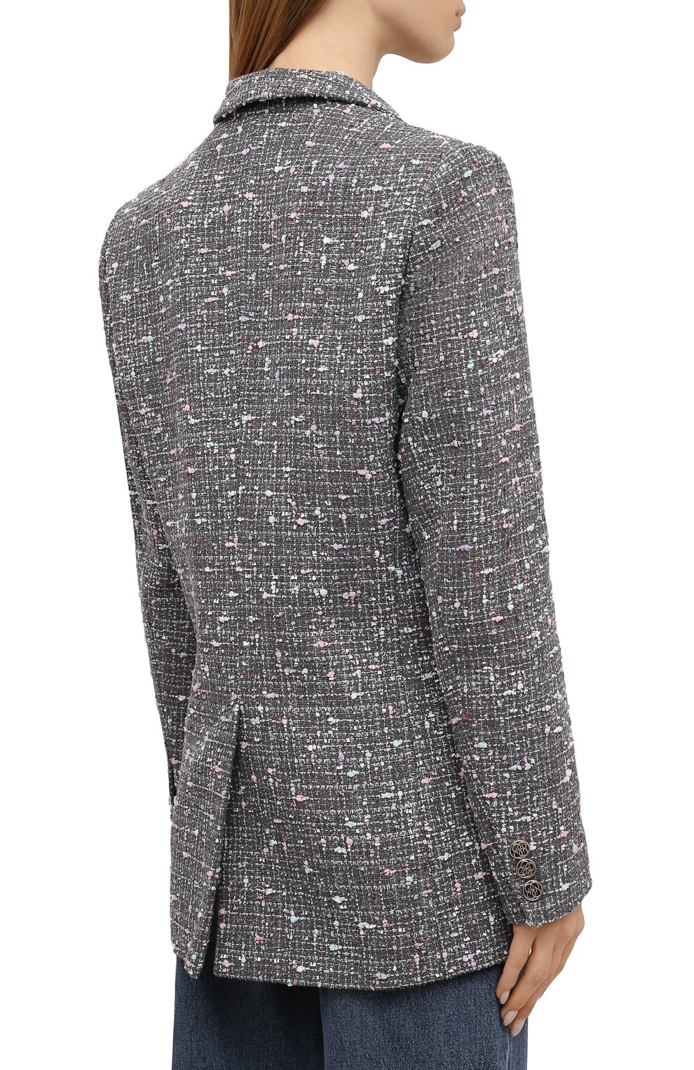 Жакет из вискозы SEVEN LAB, арт. J TW grey multi, фото 4