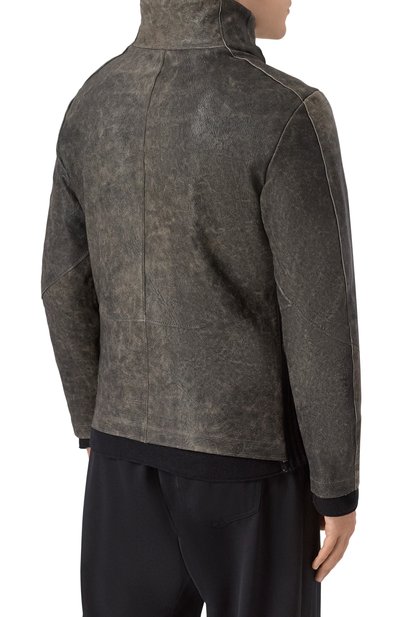 Кожаная куртка TRANSIT, арт. CFUTRBR270, фото 4