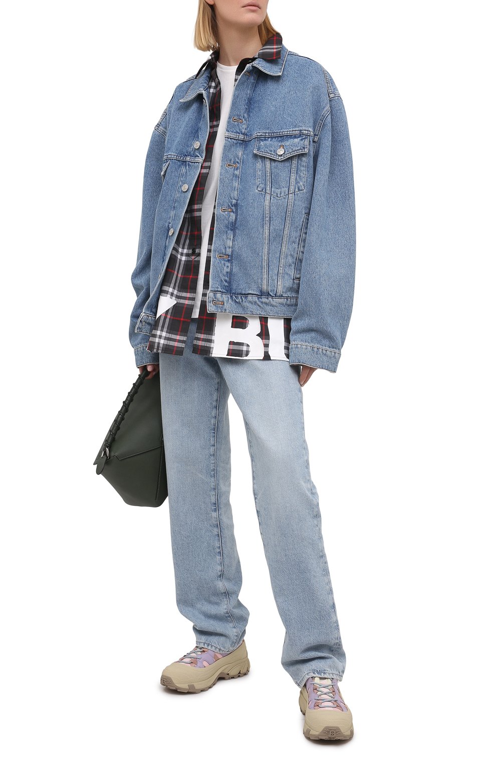 Комбинированные кроссовки arthur BURBERRY, арт. 8037185, фото 2