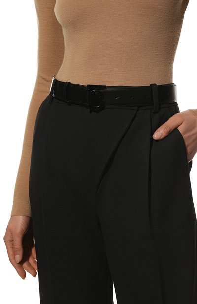 Кожаный ремень BURBERRY, арт. 8050576, фото 2