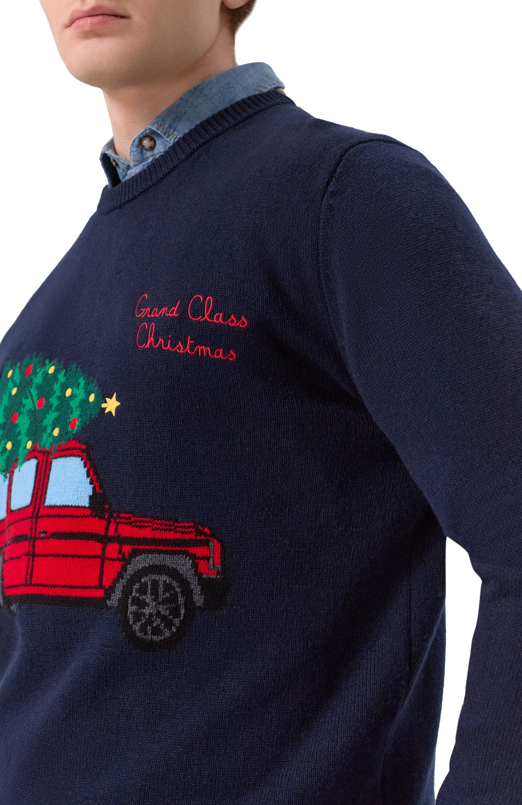 Джемпер из шерсти и вискозы MC2 SAINT BARTH, арт. HER0001-03380I/HER0N, фото 5