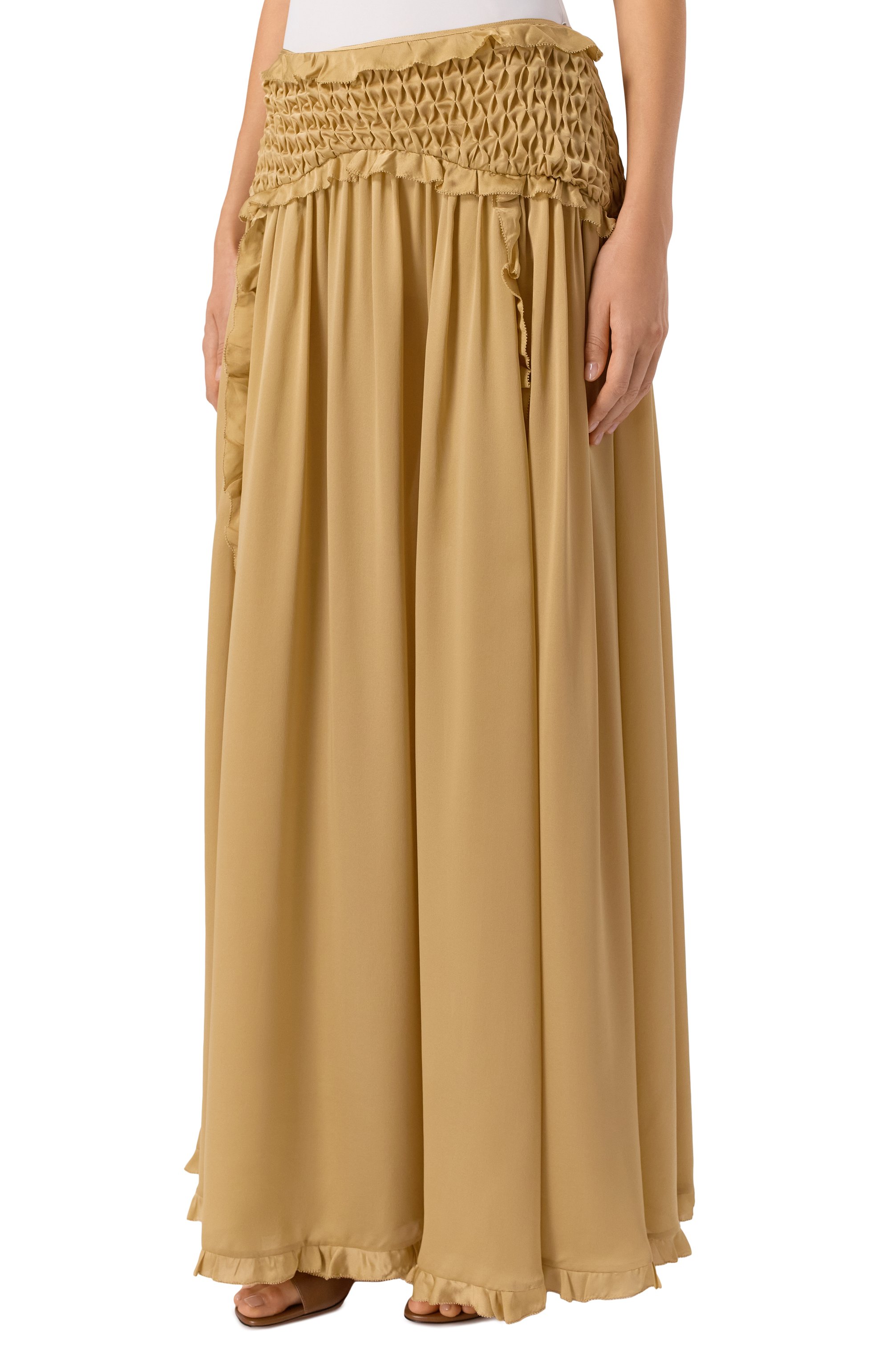 Шелковая юбка ZIMMERMANN, арт. 5295SF251, фото 3