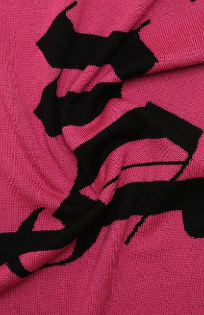 Шарф PALM ANGELS черного цвета по цене 35150 руб., арт. PWMA015F23KNI0011032, фото 4 Шарф PALM ANGELS, арт. PWMA015F23KNI0011032, фото 4