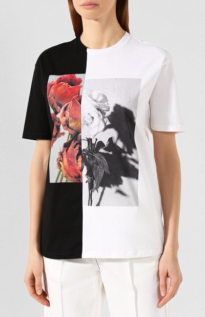 Хлопковая футболка ALEXANDER MCQUEEN, арт. 610929/QZAAY, фото 3