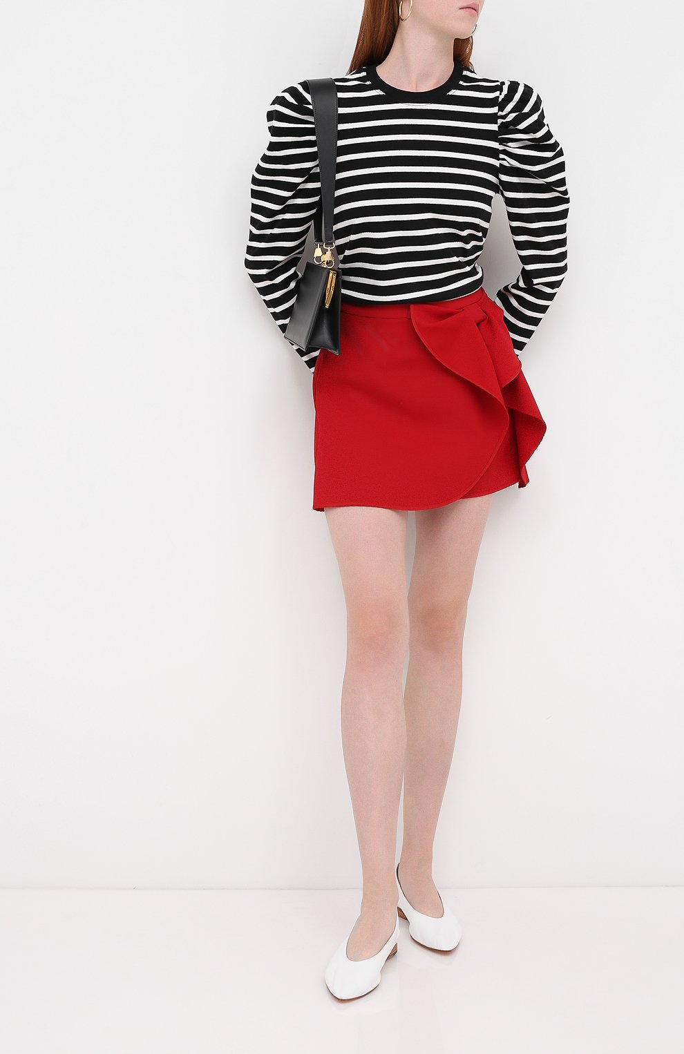 Юбка REDVALENTINO красного цвета по цене 34450 руб., арт. UR3RAE25/0VM, фото 2 Юбка REDVALENTINO, арт. UR3RAE25/0VM, фото 2
