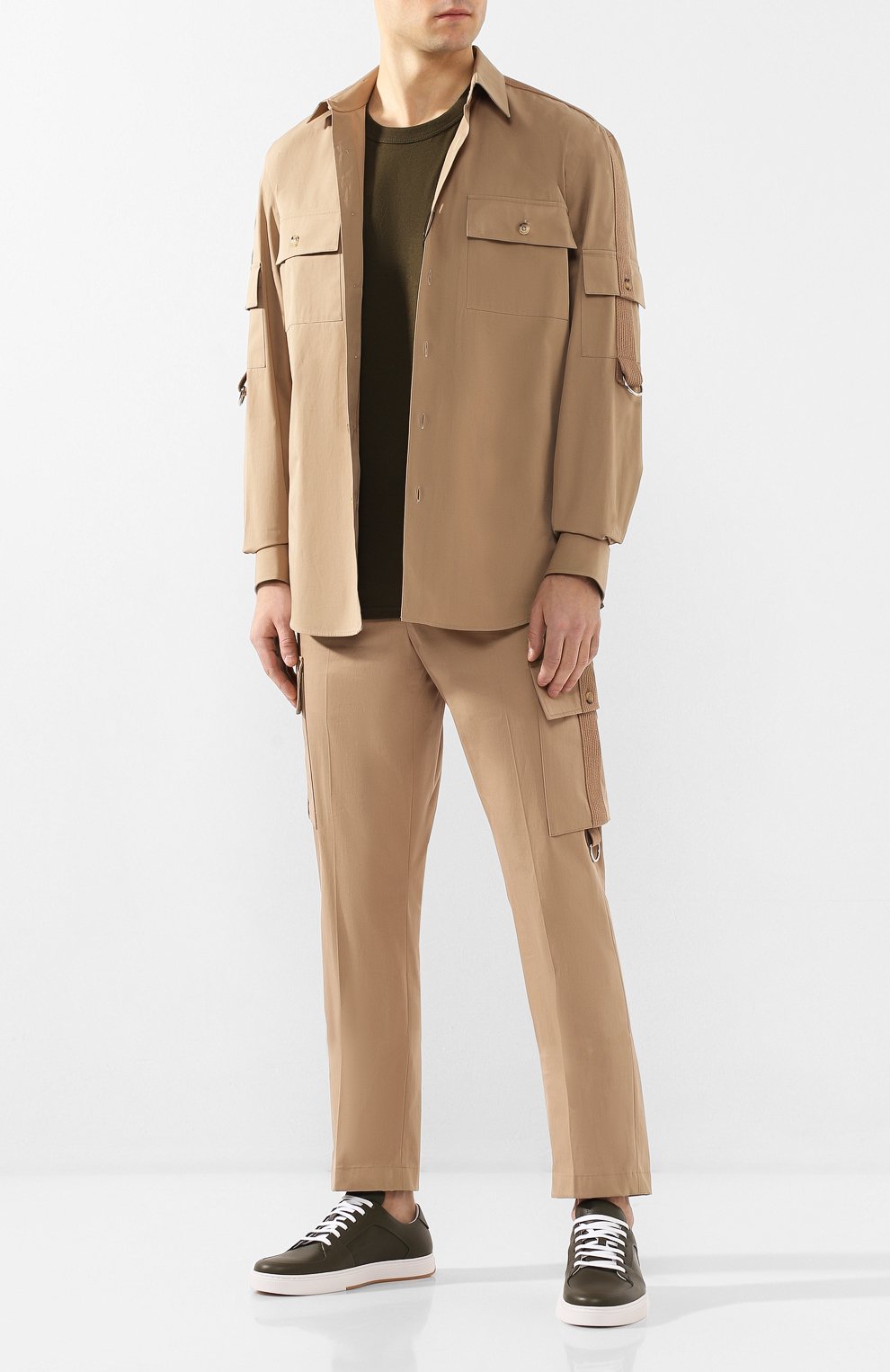 Хлопковая рубашка BURBERRY, арт. 8023756, фото 2