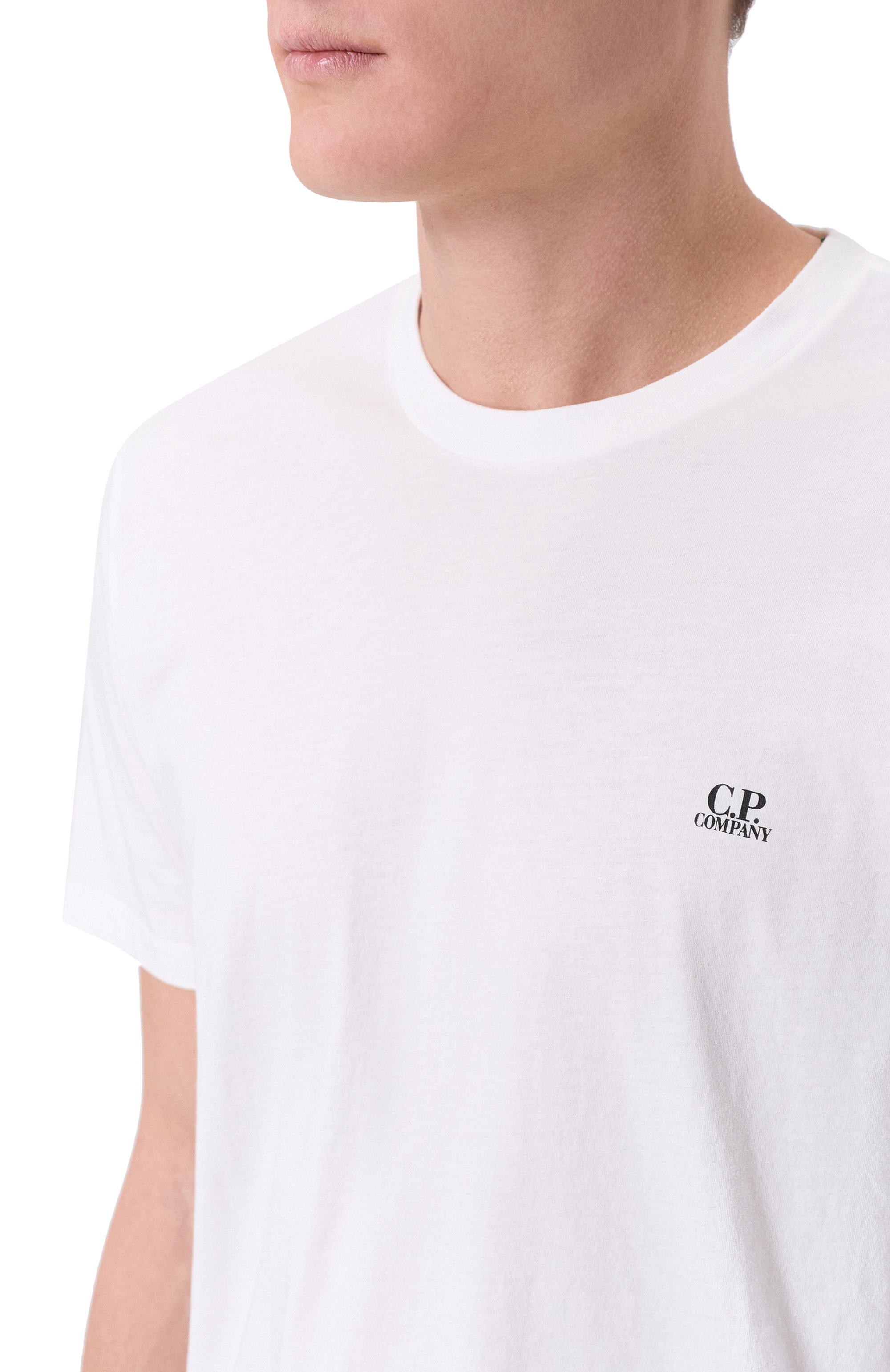 Хлопковая футболка C.P. COMPANY, арт. RCCMTS725A/005100W, фото 5