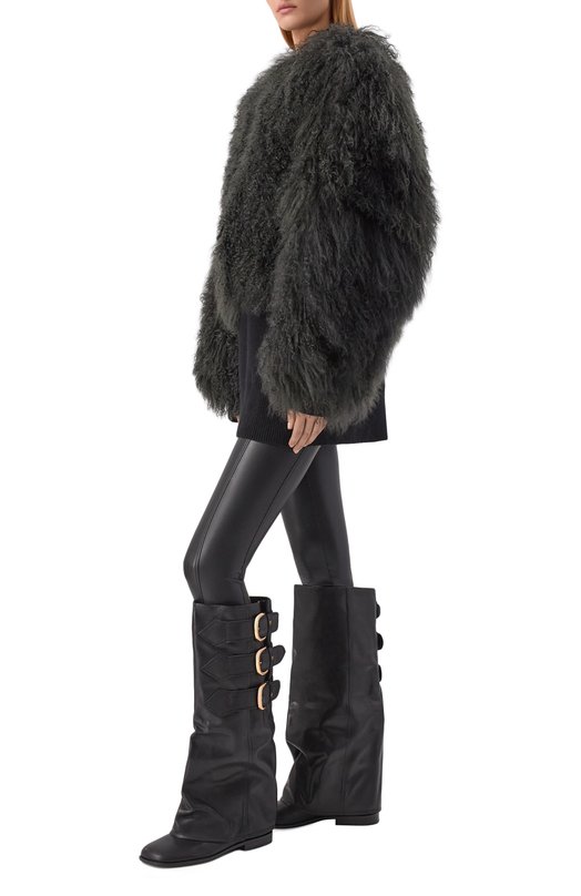 Кожаные сапоги Anchor Naked Wolfe ANCH0R/LEATHER Чёрный  ANCH0R/LEATHER Фото 3