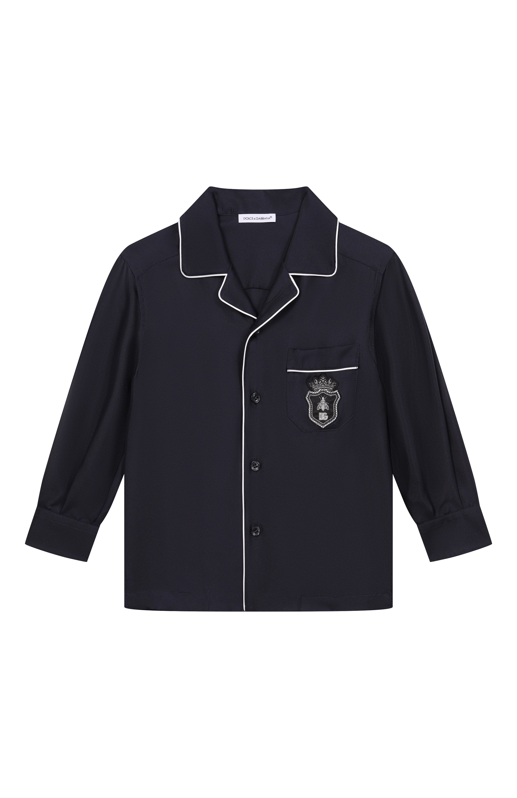 Шелковая рубашка DOLCE & GABBANA, арт. L43S80/FU1FZ_001, фото 1