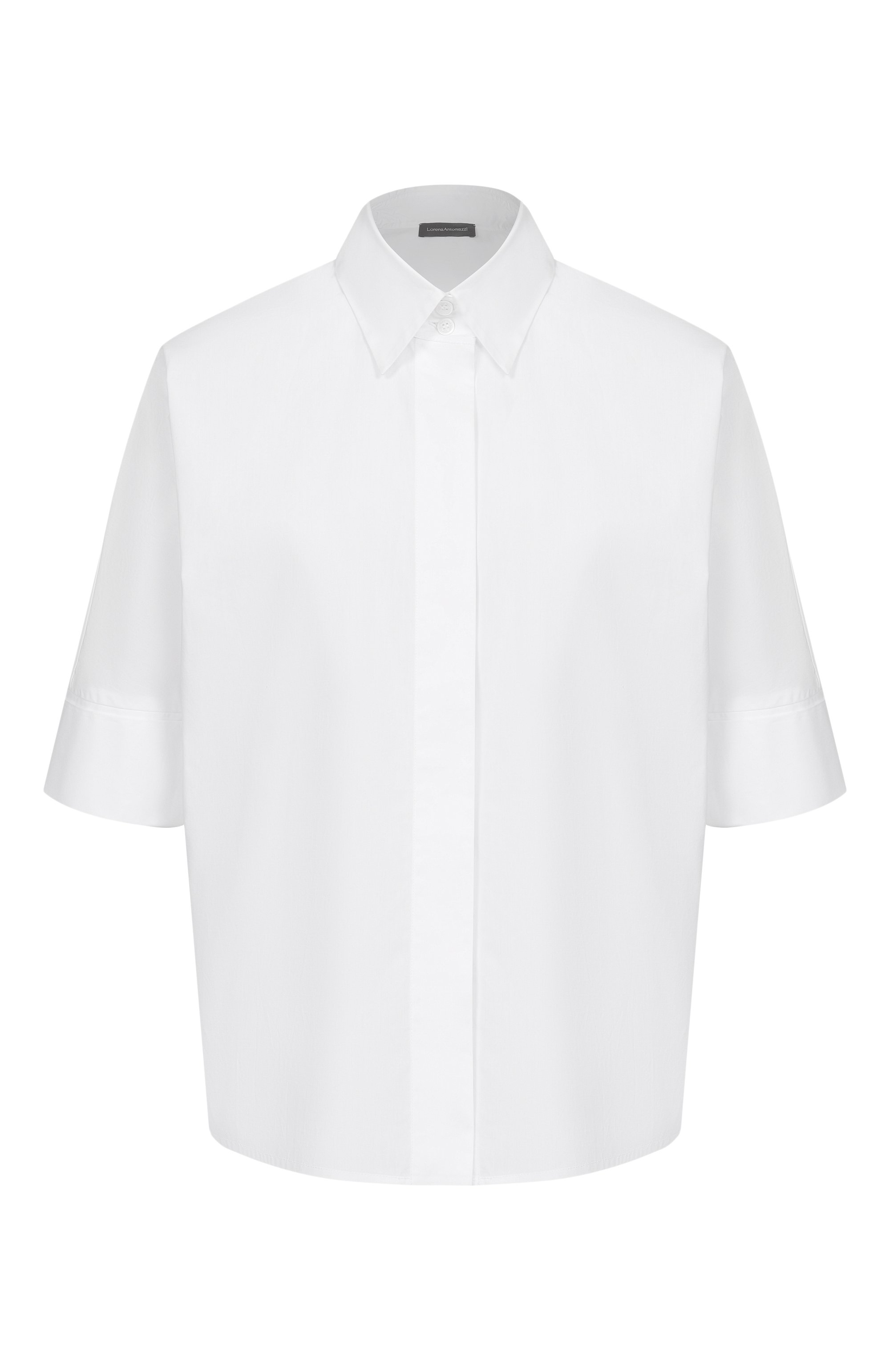 Хлопковая рубашка LORENA ANTONIAZZI, арт. P2651CA26A/4222, фото 1