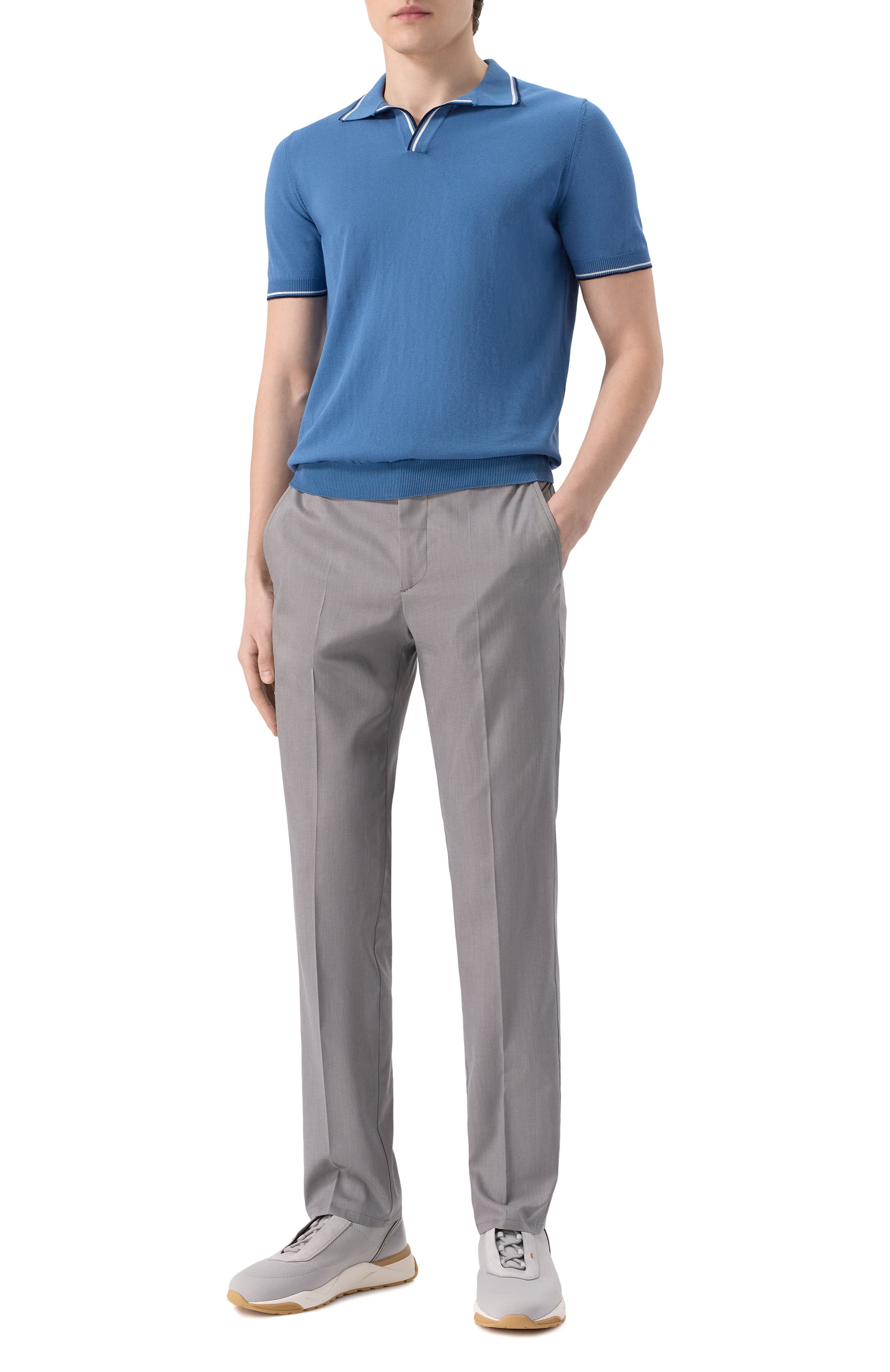 Хлопковое поло GRAN SASSO, арт. 57132/20688, фото 2