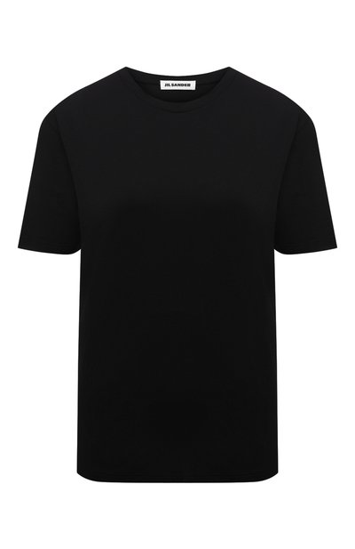 Женская хлопковая футболка JIL SANDER, арт. JSPS705002-WS247608